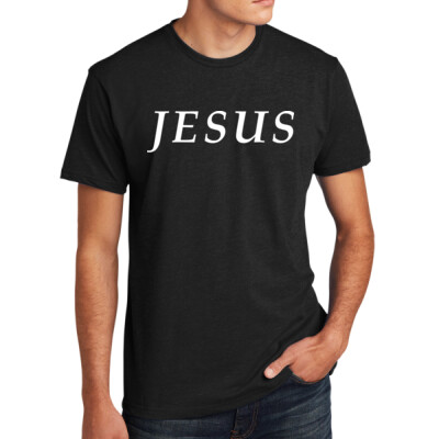 Manu Wrestling Jesus Adult Tee Thumbnail