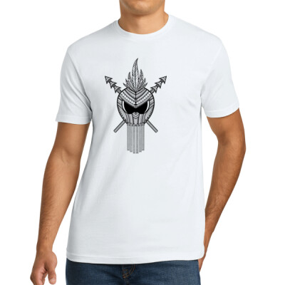 Manu Wrestling Club Tan or White T-shirt 2 Thumbnail