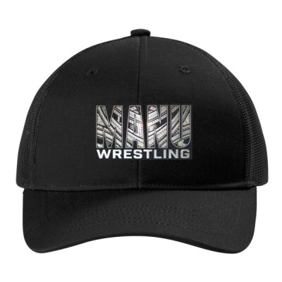 Youth Manu Wrestling Patch Snapback Trucker Cap Thumbnail