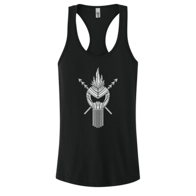 Manu Wrestling Ladies Racerback Tank Top Thumbnail