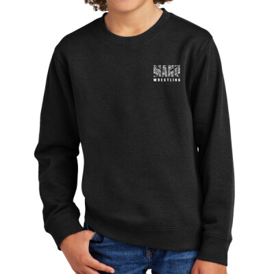 Youth Manu Wrestling Club Crewneck Sweatshirt Thumbnail