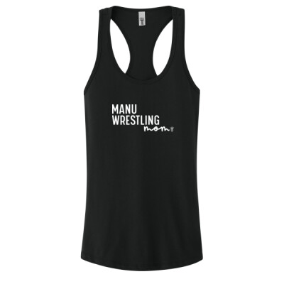 Women's Manu Wrestling Mom Racerback Tank Thumbnail