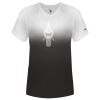 Women's V-Neck Ombre T-Shirt Thumbnail